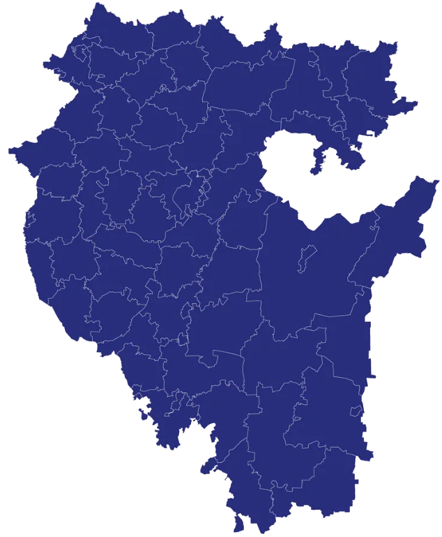 Карта колледжей Республики Башкортостан